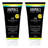  Kit 2 Hidratante Corporal Masculino Animals Amakha Paris