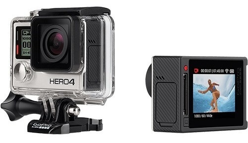 Câmera Gopro Hero4 Silver 4k Silver + Brinde