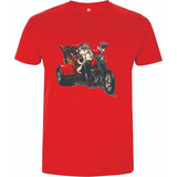 Camisetas Navidad Navideñas Papa Noel Harley Moto Navidad