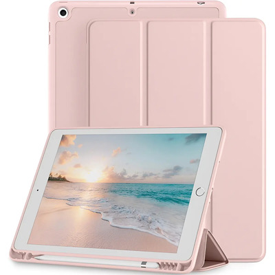 Funda Para iPad 10.2\u002FiPad 9 Generación 2021 (a2602 A2603 A2604 A2605)\u002FiPad 8 Generación 2020 (a2270 A2428 A2429 A2430)\u002FiPad 7 Generación 2019 (a2197 A2198 A2200) Lápice Soporte Y Smart Cover Magnético | Meses sin interés