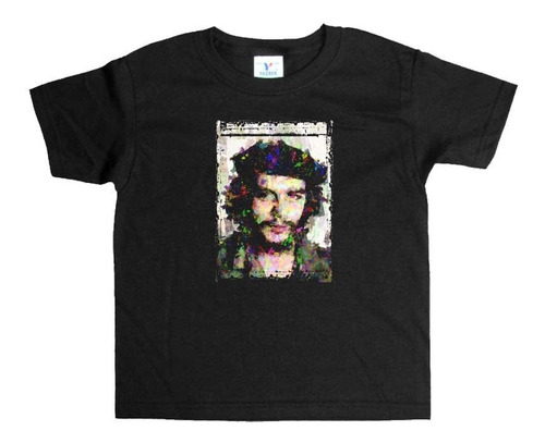 Remera Negra Che Guevara Art#18