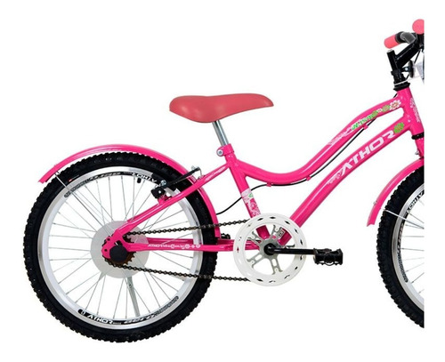 Bicicleta Infantil Athor Mist Aro 20 Cor Rosa Tamanho Do Quadro 20