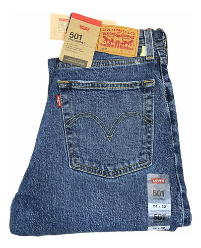 Levis 501 Mujer Elastizado Importado Original 