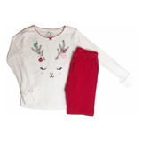 Conjunto Navideño Niña Carters Elegante Delicado Regalo