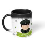 Taza Magica Cambia Color Aqui Toma El Mejor Gendarme