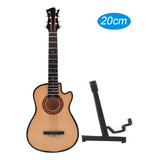 Modelo De Guitarra Clásica En Miniatura Acústica De Madera