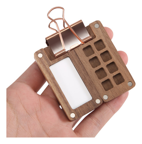 Paleta De Cuaderno De Bocetos Portátil De 8 Cuadrículas, Caj