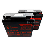 Kit 2 Bateria Nobreak Ts Shara Ups Gate+ Universal 3200va