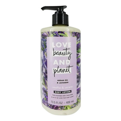 Crema Corporal Relajante Love Beauty And Planet 400ml Lavanda Francesa