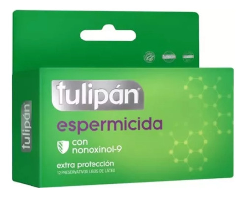 Preservativos Tulipán Espermicida Caja X12 Variantes Discret