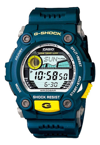 Relógio G-shock G-7900-2dr C/ Tabua De Marés