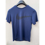 Remera Nike Azul Drifit