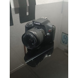  Canon Eos Rebel T6 Dslr Color  Negro
