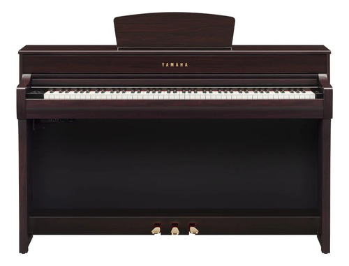 Piano Digital Yamaha Clp-735b Black Lacrado+nf