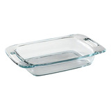 Asadera Fuente Horno Rectangular Easygrab Vidrio Pyrex 1,9 L