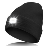 Gorro Tejido Para Hombre Con Luz Led Nocturna Para Camping