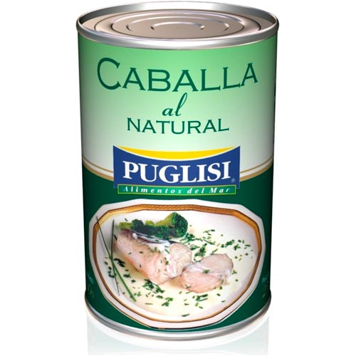 Caballa  Natural 380 Gr Puglisi Pescaderia Pro