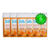 Kit 6un Refil Cera Depilatória Quente Roll-on Depil Bella