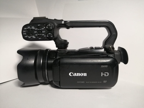 Videocámara Canon Ax10 Full Hd Color Negro