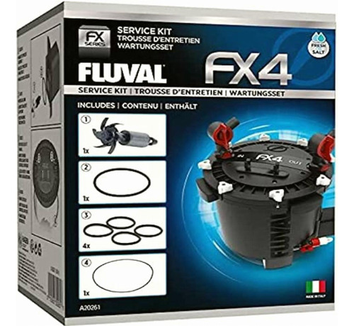Fluval Fx4 Kit De Servicio, Kit De Mantenimiento De Filtro
