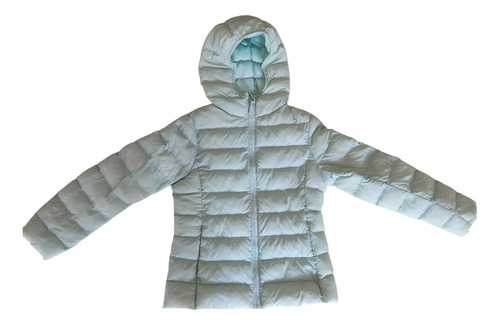 Campera Uniqlo De Usa Color Turquesa Talle 9-10