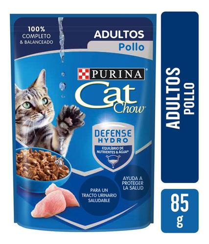 Cat Chow Adulto Pollo X85gr