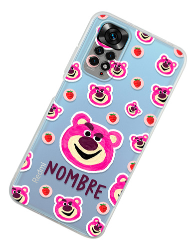 Funda Para Xiaomi Lotso Toy Story Personalizado Nombre