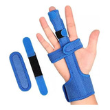 Novo Protetor De Dedo Azul Trigger Finger Splint Com Ace