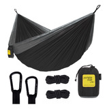 Rede De Camping Hamaca Portátil Dupla C/corda Portable Style