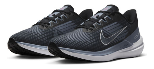 Tenis De Running Hombre Nike Winflo 9 Gris/azul