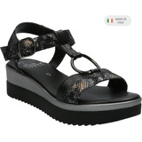 Sandalia Mujer Ilara Negro Hush Puppies