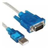 Cabo Conversor Serial Rs232 X Usb 2.0 9 Pinos Knup