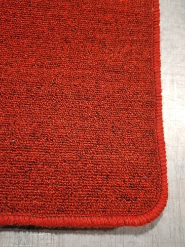 Carpeta Alfombra Boucle Rojo 100 X 150 Cm Soul