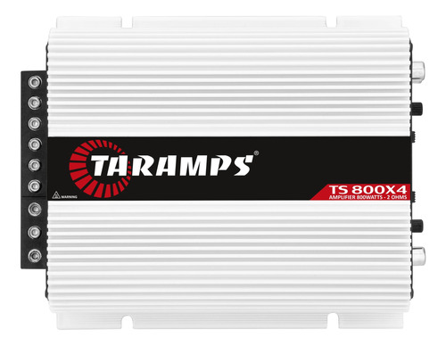 Módulo Amplificador Novo Taramps Ts 800x4 800w Rms 2 Ohms