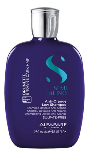 Shampoo Matizador Azul Anti Naranjo Alfaparf  250ml