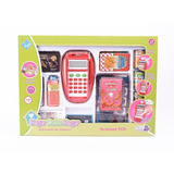 Set Terminal Pos Juego De Supermercado Duende Azul Art 6983