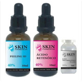 Acido Retinoico 40%(10 Ml)+pelling 3d 10ml + Brinde Tca 5 Ml