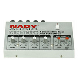 Nady Mm-14fx 4-channel Microphone Mixer With Integrated Echo