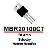 Mbr 20100 G  Diodo Doble Schottky 20a 100v  Marca On Cat Com