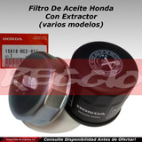 Filtro De Aceite Original Honda Con Extractor Cbr Cb Nc Etc