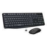 Teclado Y Mouse Inalambricos Ergonomicos Ideal Para Oficina