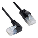 Cy Cat6 Ethernet Cable ***** En Ángulo Izquierdo Rj45 Utp Ca