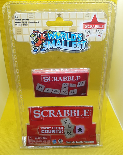 World Smallest Toys Scrabble Juguete Miniatura 