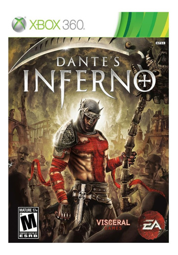 Dante's Inferno Xbox 360 Desbloqueado Mídia Física