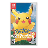 Pokémon Lets Go Pikachu - Nintendo Switch