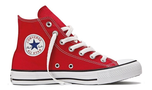 Zapatillas Mujer Bota Converse All Star Hi Rojo