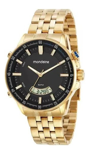 Relógio Mondaine Masculino 32408gpmvde1 = 3 M