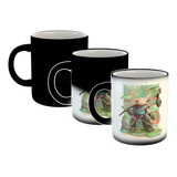 Taza Magica Aventurero Ajolote Guerrero