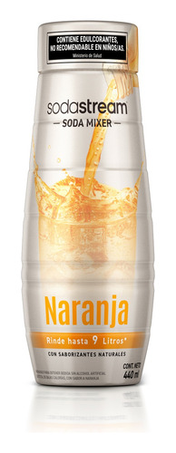 Soda Mixer Naranja Sabores De Sodastream 440 Ml