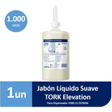 Jabón Líquido Suave Tork Para Dispensador 1 Bot. 1000 Ml.